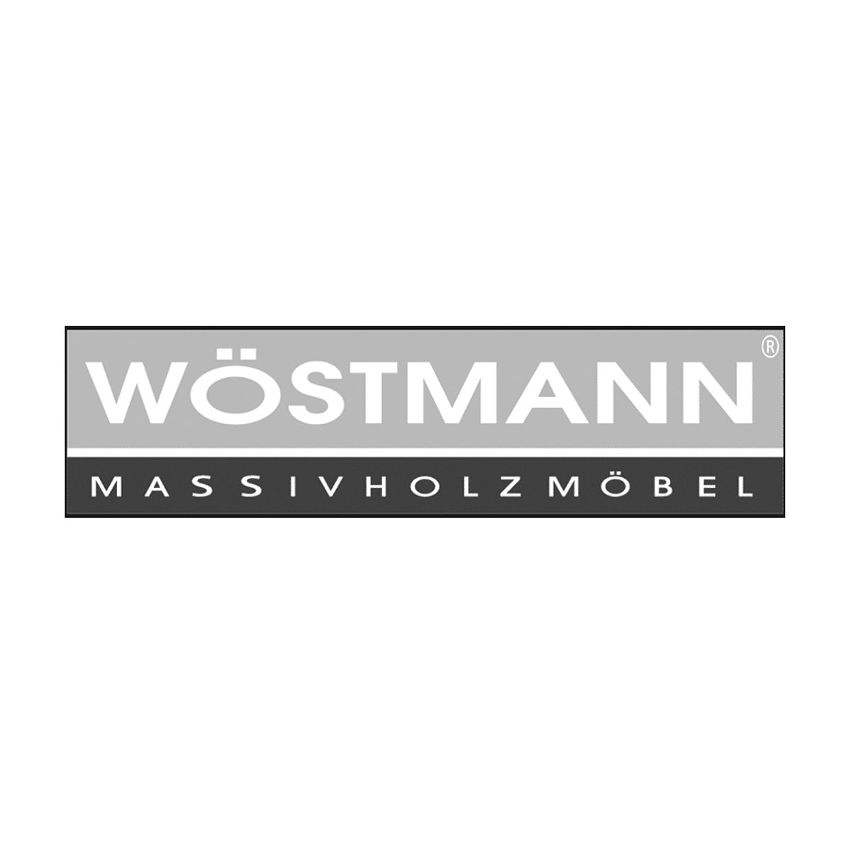 Wöstmann Logo schwarz weiß