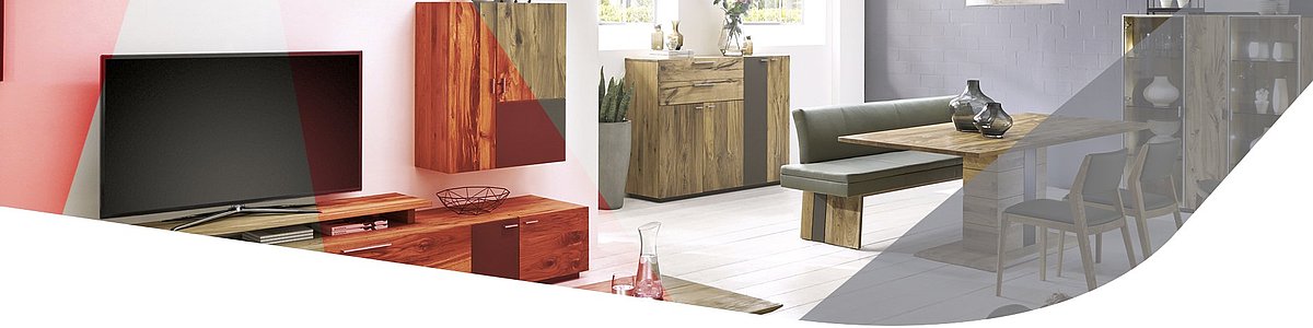 Holzmöbel für Wohnzimmer, Esszimmer und als BEistellmöbel