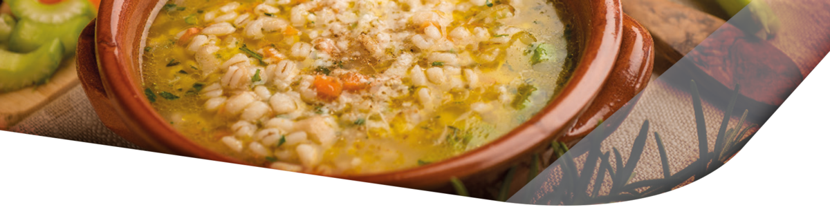 Grünkernsuppe in Suppenschale Headerbild